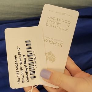 JJ's House Royal Blue Maxi Dress